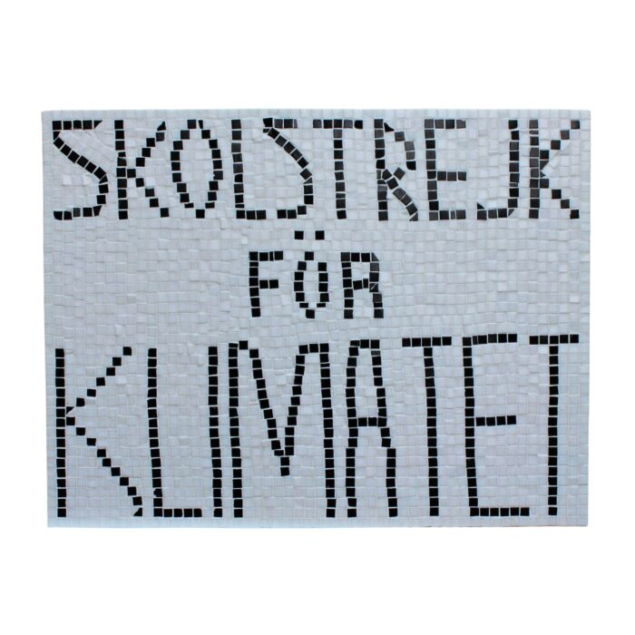 Skolstrejk För Klimatet (For Greta Thunberg) 2019 by Jamelie Hassan - Image 1